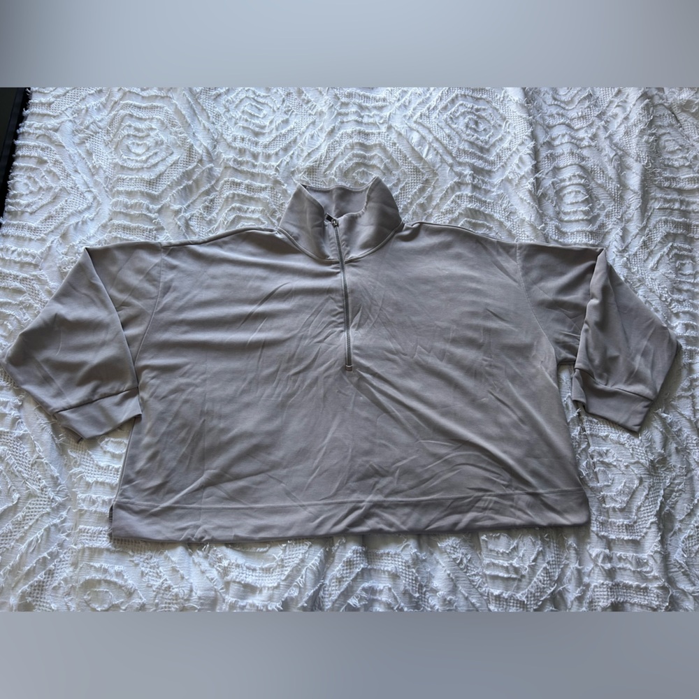 3X Athleta 1/4 Zip Sweater